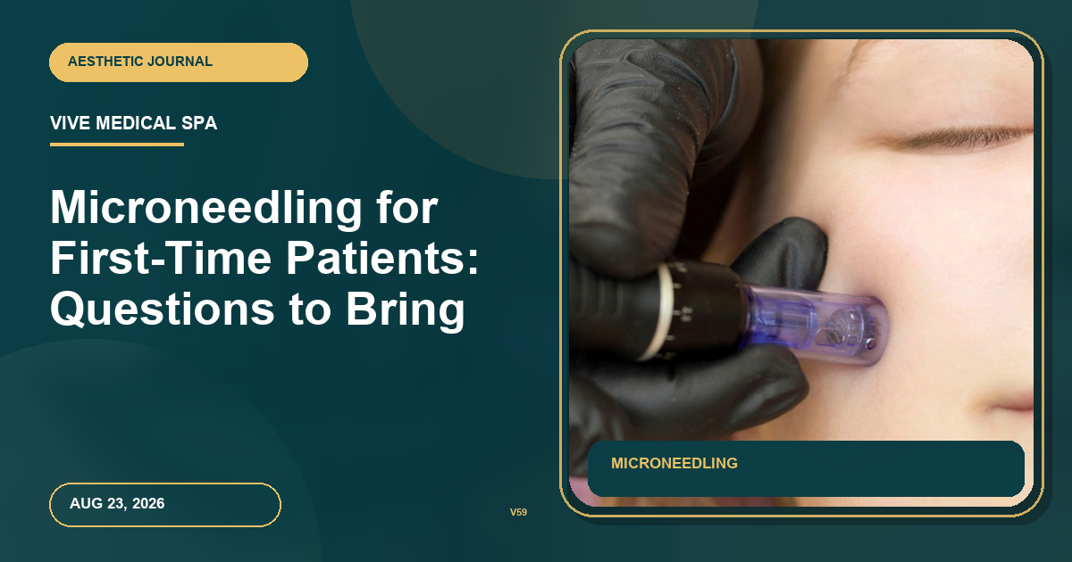 Microneedling for First-Time Patients: Questions to Bring