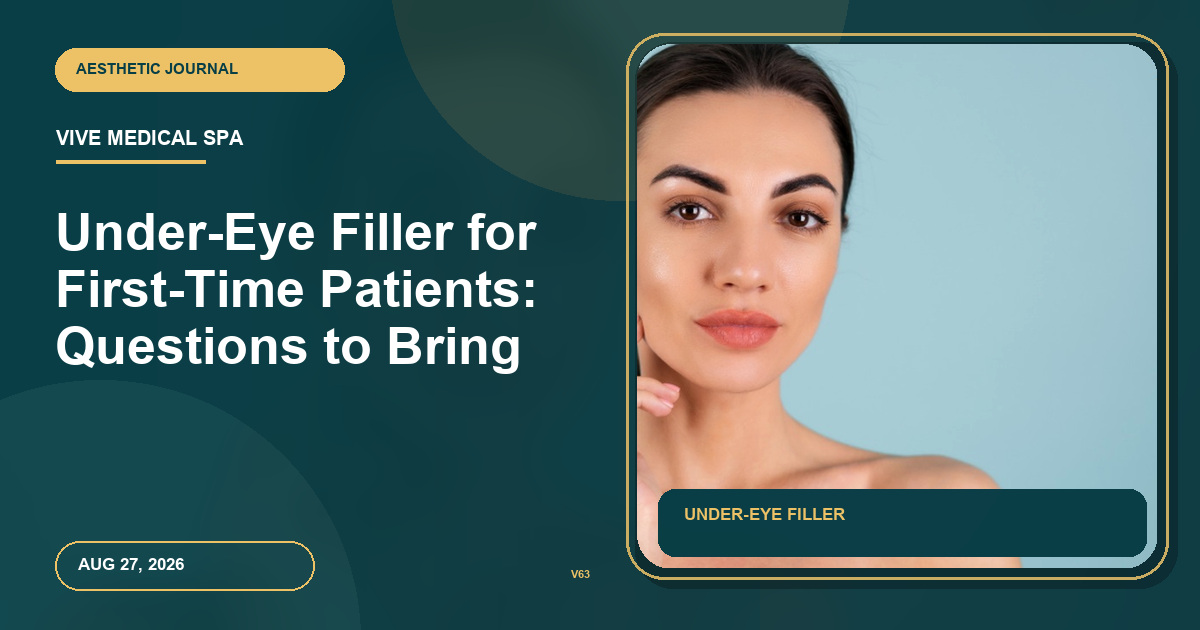 Under-Eye Filler for First-Time Patients: Questions to Bring