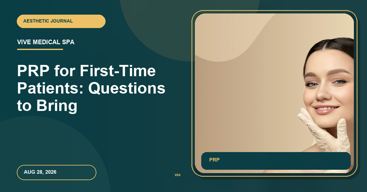 PRP for First-Time Patients: Questions to Bring