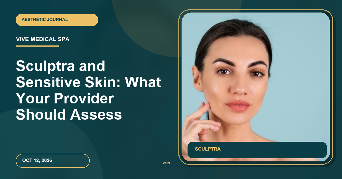 Sculptra and Sensitive Skin: What Your Provider Should Assess