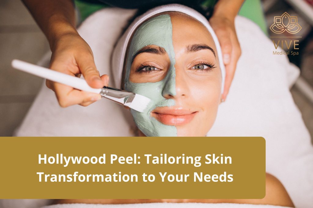 Hollywood Peel facial at VIVE Medical Spa – Customized skin transformation for a radiant, youthful glow in Tijuana.