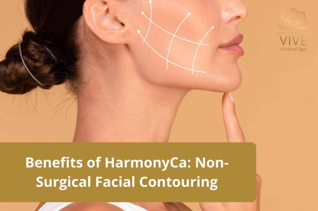 HarmonyCa facial contouring in Tijuana – Non-surgical facelift treatment at Vive Medical Spa for lifting and sculpting.