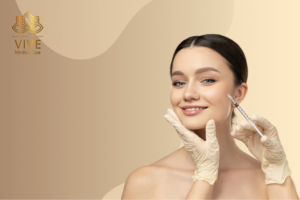 Stock image of Botox injection procedure at VIVE Medical Spa Tijuana